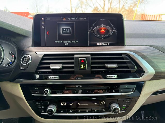 2019 BMW X3 30i xDRIVE W/DRIVER ASSISTANCE & CONVENIENCE PKGS - 22963071 - 27