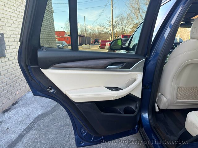 2019 BMW X3 30i xDRIVE W/DRIVER ASSISTANCE & CONVENIENCE PKGS - 22963071 - 36