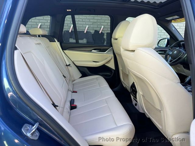 2019 BMW X3 30i xDRIVE W/DRIVER ASSISTANCE & CONVENIENCE PKGS - 22963071 - 43