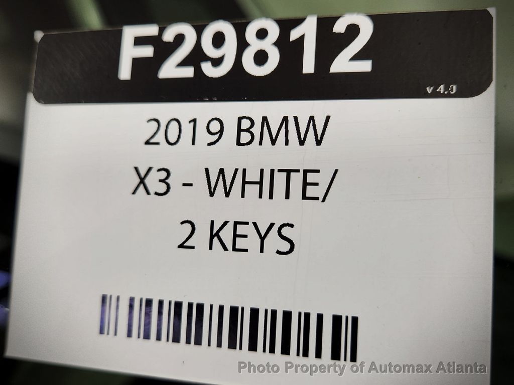 2019 BMW X3 SDRIVE30I - 21863938 - 65