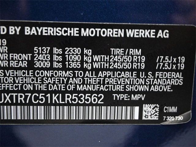 2019 Bmw X3 sDrive30i photo 3