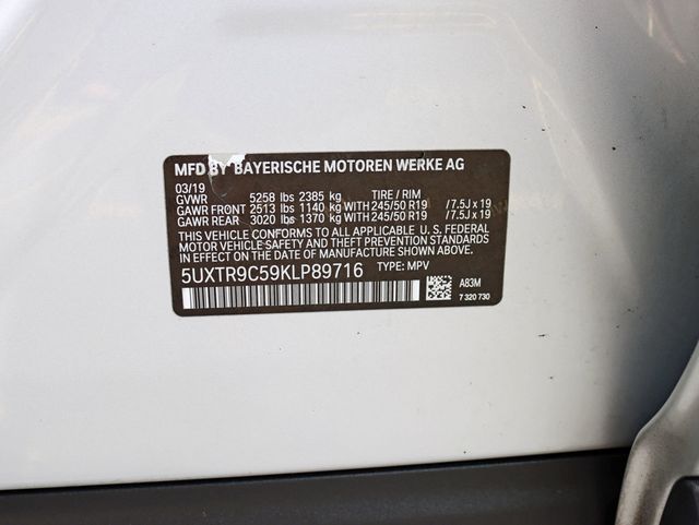 2019 BMW X3 xDrive30i Sports Activity Vehicle - 23037454 - 34