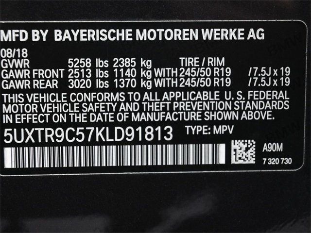 2019 BMW X3 xDrive30i Sports Activity Vehicle - 22954847 - 6