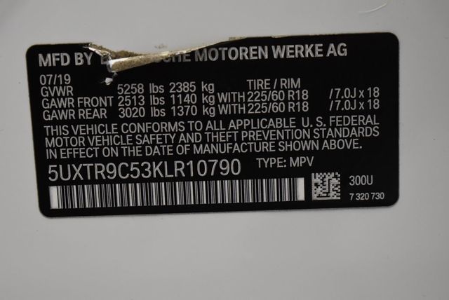 2019 BMW X3 xDrive30i Sports Activity Vehicle - 22973077 - 39