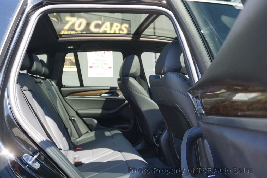 2019 BMW X3 xDrive30i Sports Activity Vehicle NAVI REAR CAM DRIVE ASSIST HUD - 22916102 - 12