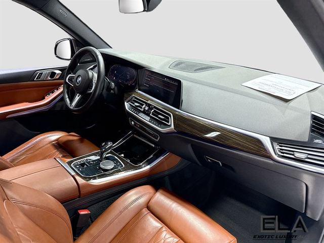 2019 BMW X5 Merino Leather! Tartufo!  M Sport Package!  Phytonic Blue CLEAN! - 22972087 - 34