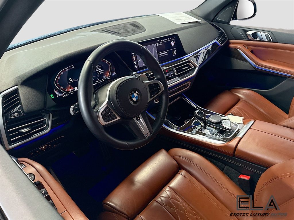 2019 BMW X5 Merino Leather! Tartufo!  M Sport Package!  Phytonic Blue CLEAN! - 22972087 - 39