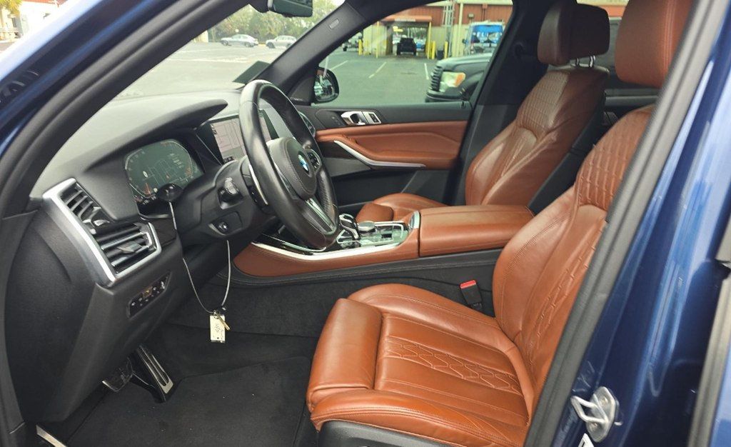 2019 BMW X5 Merino Leather! Tartufo!  M Sport Package!  Phytonic Blue CLEAN! - 22972087 - 6