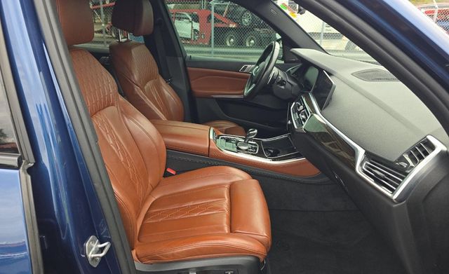 2019 BMW X5 Merino Leather! Tartufo!  M Sport Package!  Phytonic Blue CLEAN! - 22972087 - 7