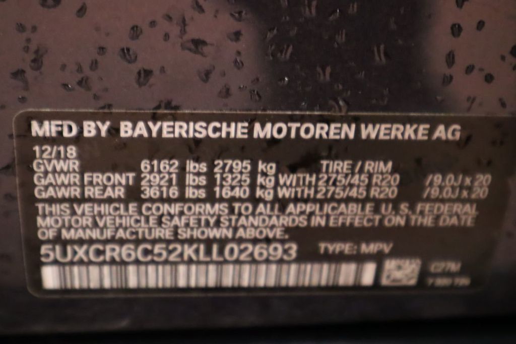 2019 BMW X5 xDrive40i - 21180652 - 36