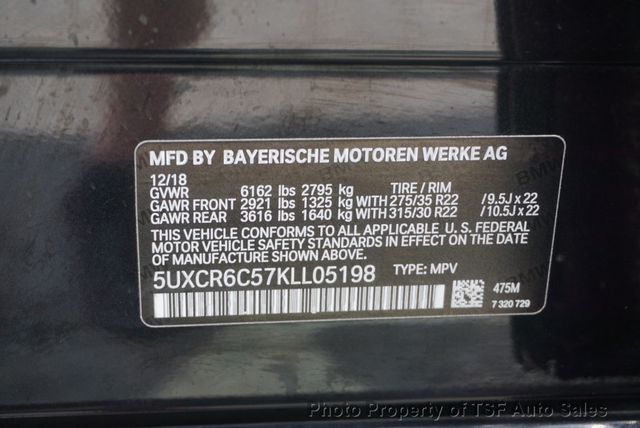 2019 BMW X5 xDrive40i M SPORT/EXECUTIVE/LUX SEATING/PREMIUM 2/PARK ASSIST  - 23066467 - 62