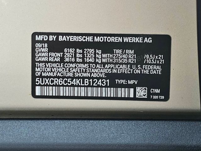 2019 BMW X5 xDrive40i Sports Activity Vehicle - 22939518 - 44