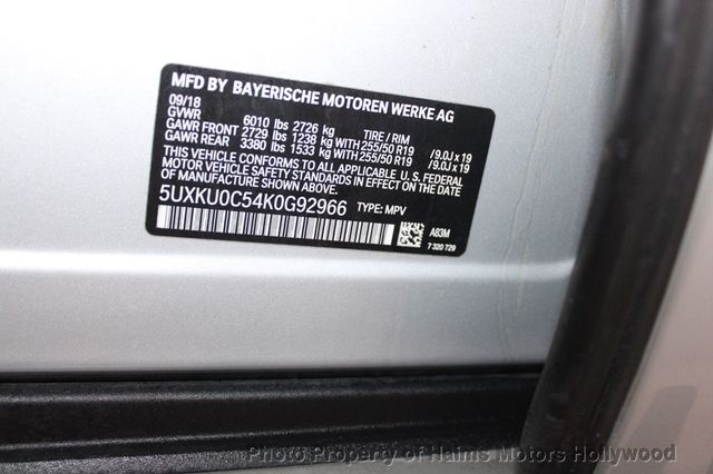 2019 BMW X6 sDrive35i Sports Activity Coupe - 22454718 - 36