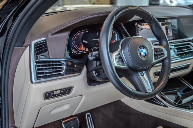 2019 BMW X7 X7 40i xDRIVE M SPORT - BLACK ON BEIGE - NAV - PANO ROOF  - 22953894 - 27
