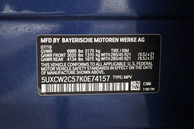 2019 BMW X7 xDrive40i Sports Activity Vehicle - 23036358 - 35