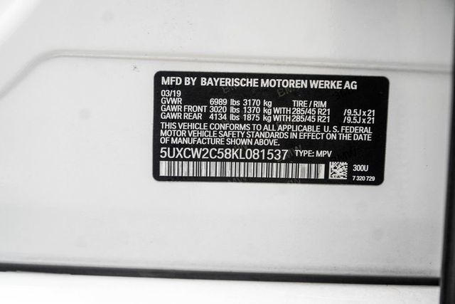 2019 BMW X7 xDrive40i Sports Activity Vehicle - 23075653 - 48