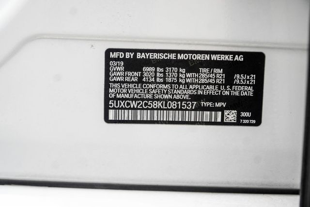 2019 BMW X7 xDrive40i Sports Activity Vehicle - 23075653 - 50