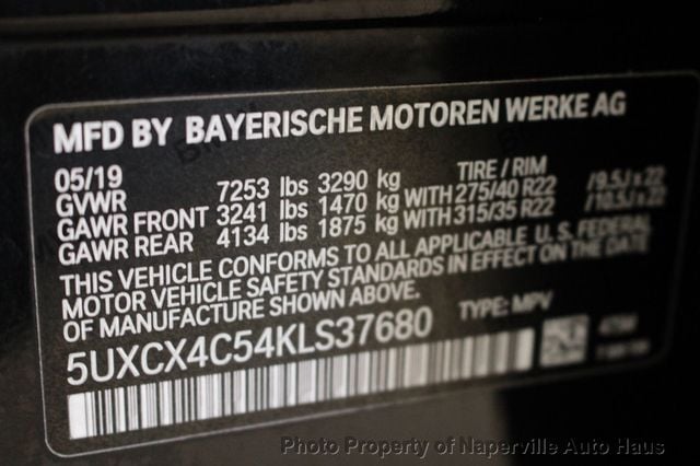 2019 BMW X7 xDrive50i Sports Activity Vehicle - 22986539 - 70