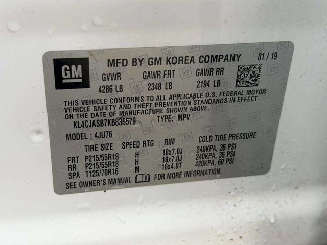 2019 Buick Encore FWD 4dr Preferred - 22975275 - 13