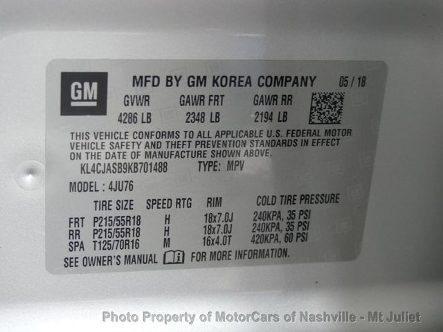 2019 Buick Encore FWD 4dr Preferred - 23079689 - 41