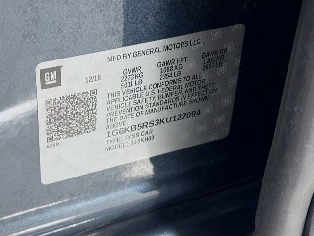 2019 Cadillac CT6 Sedan 4dr Sedan 3.6L Luxury AWD - 22987125 - 37