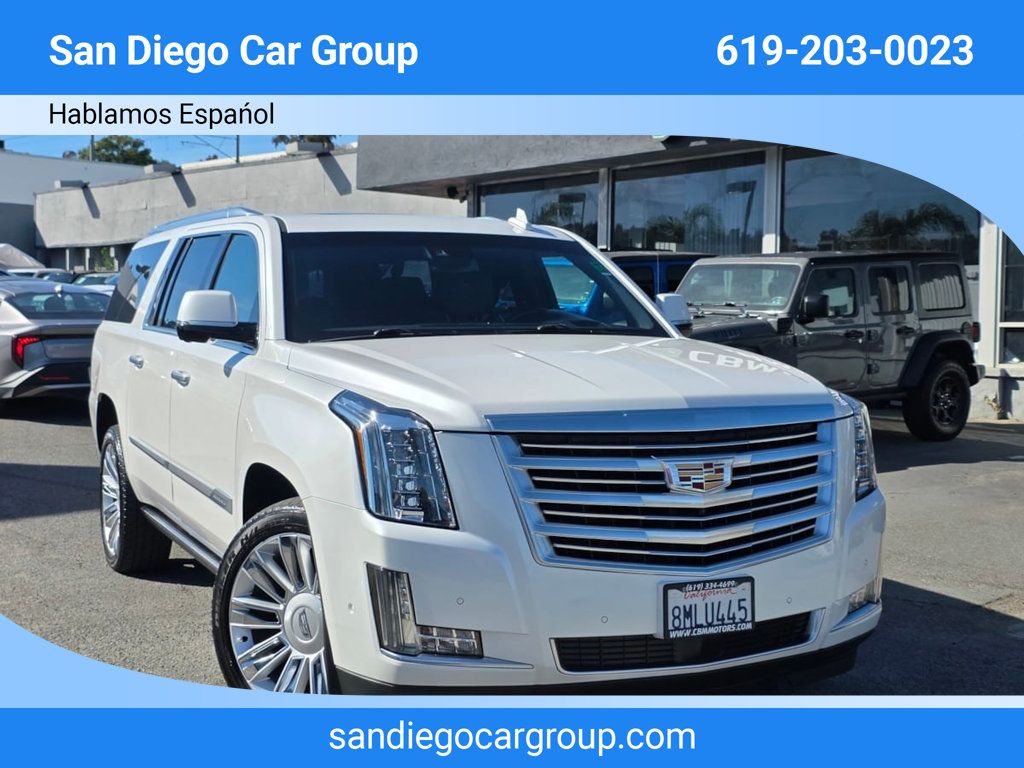 2019 Cadillac Escalade ESV 4WD 4dr Platinum - 22974401 - 0