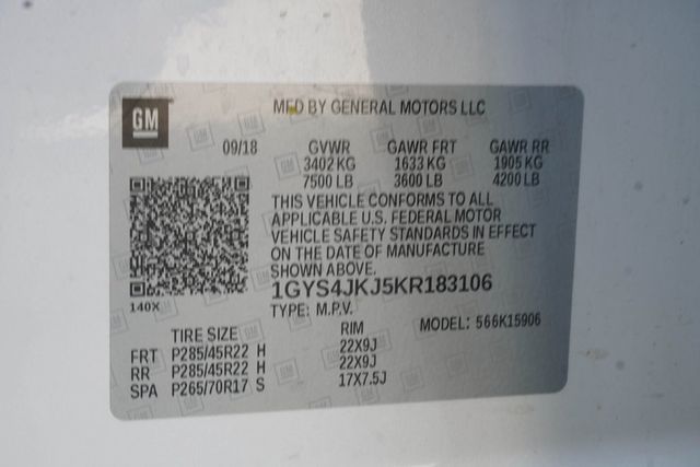 2019 Cadillac Escalade ESV 4WD 4dr Premium Luxury - 22915441 - 34