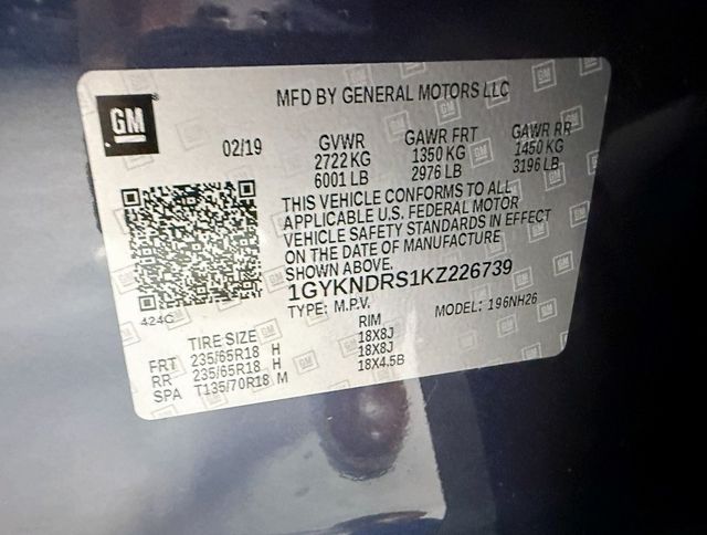 2019 Cadillac XT5 AWD 4dr Luxury - 22956843 - 52