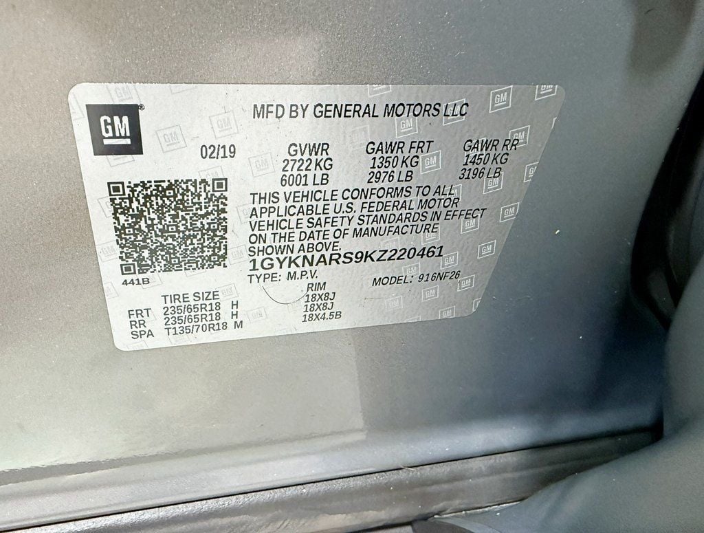 2019 Cadillac XT5 FWD 4dr - 22946294 - 45