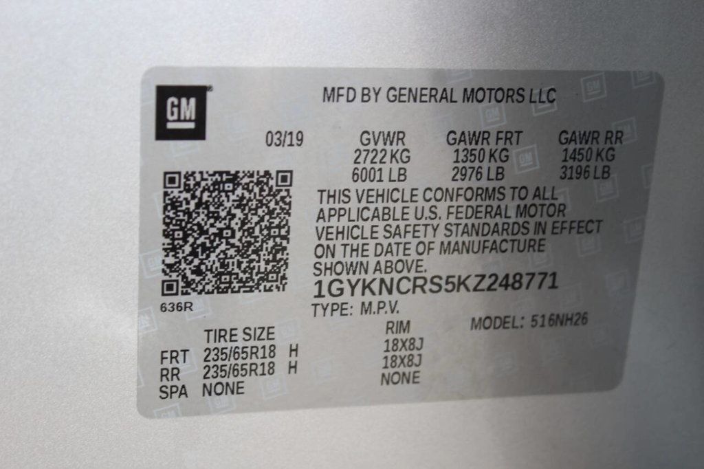 2019 Cadillac XT5 FWD 4dr Luxury - 22909494 - 29