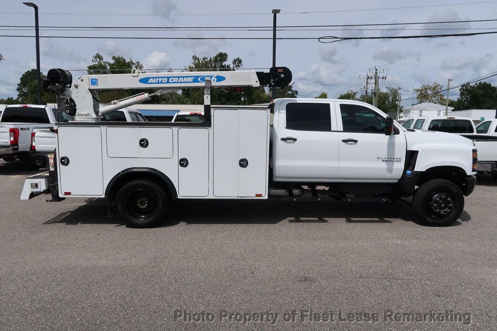 2019 Chevrolet 5500HD Diesel Silverado 5500HD 4WD Crew Cab Utility Auto Crane - 22592558 - 5