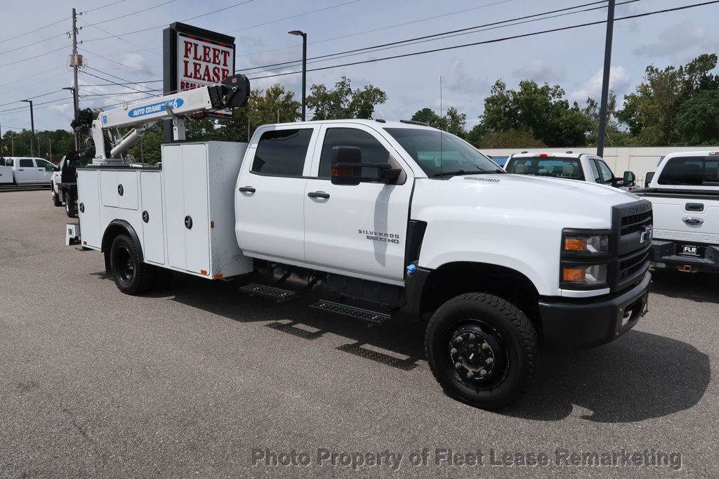 2019 Chevrolet 5500HD Diesel Silverado 5500HD 4WD Crew Cab Utility Auto Crane - 22592558 - 6