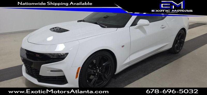 2019 Chevrolet Camaro 2SS, AUTO TRANS, TOUCHSCREEN, TWO TONE LTHR, SPOILER!!! - 23072620 - 0
