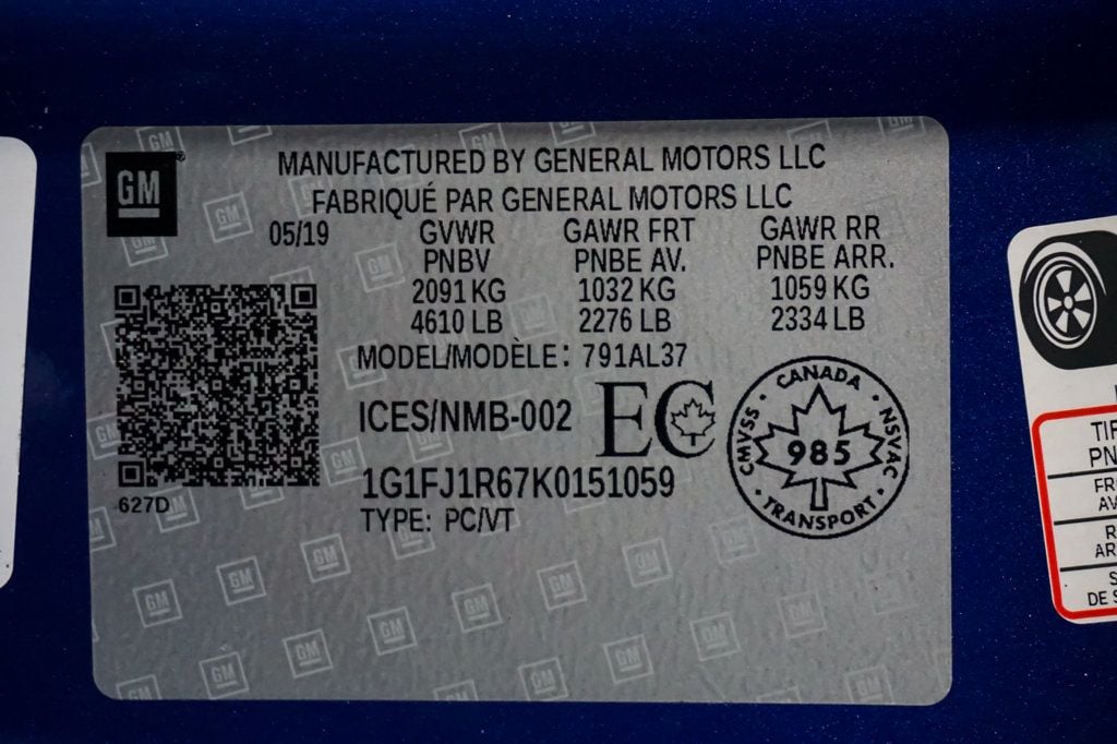 2019 Chevrolet Camaro *ZL1 1LE Track Package* *6-Speed Manual* *PPF* - 22939366 - 18