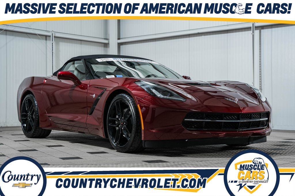 2019 Chevrolet Corvette 2dr Stingray Convertible w/1LT - 22739651 - 0