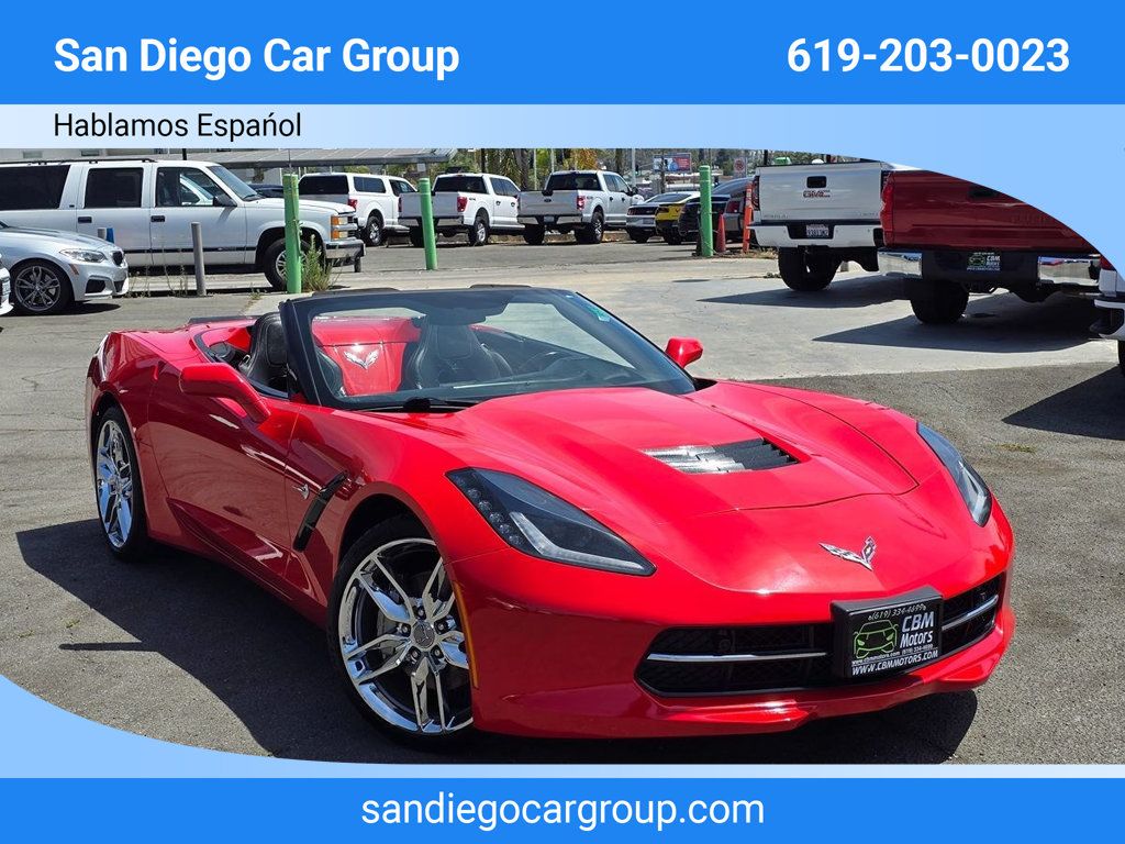 2019 Chevrolet Corvette 2dr Stingray Convertible w/3LT - 22546000 - 0