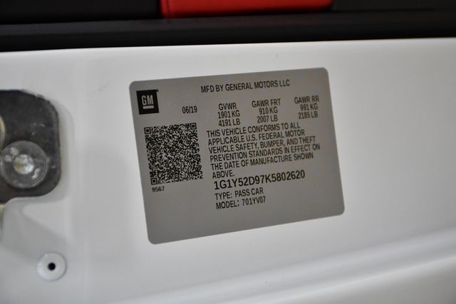 2019 Chevrolet Corvette 2dr ZR1 Coupe w/3ZR - 23035612 - 73