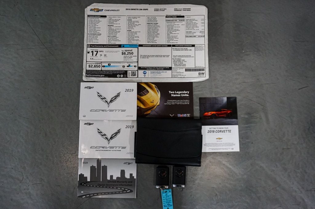 2019 Chevrolet Corvette *Z06 2LZ* *7-Speed Manual* *Carbon Ceramic Brakes* *Full PPF* - 22905314 - 89