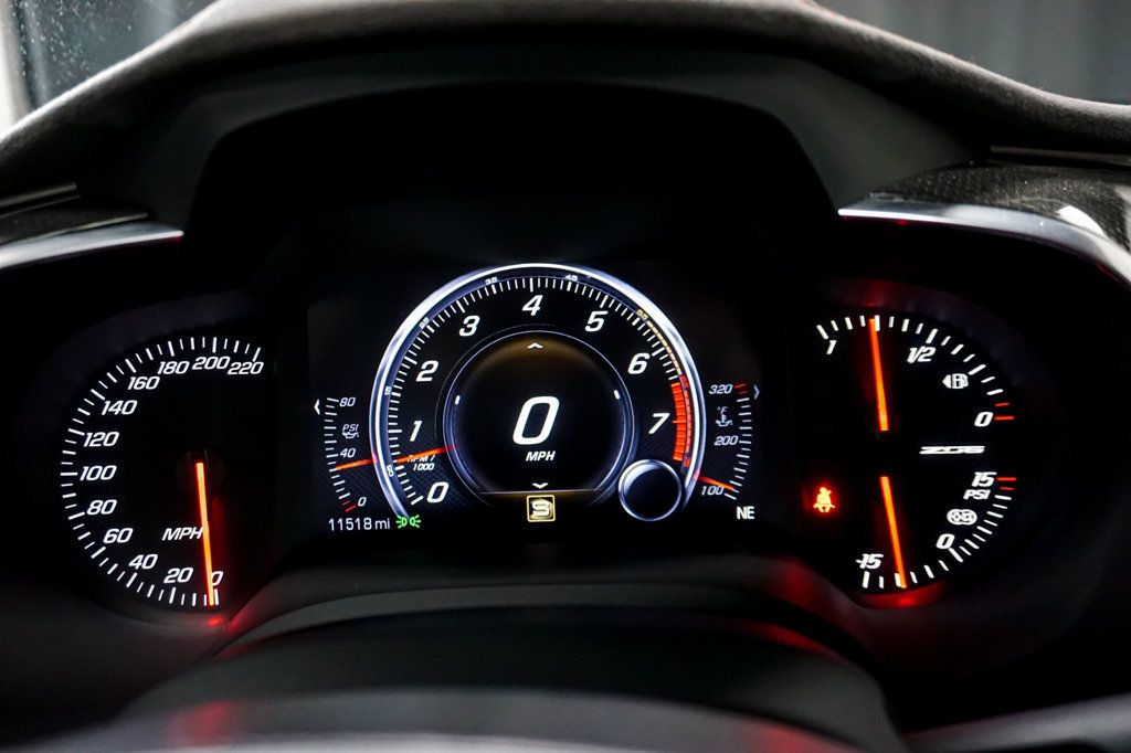 2019 Chevrolet Corvette *Z06 3LZ* *Z07 Performance Pkg* *7-Speed Manual* *Comp-Seats* - 23004974 - 30