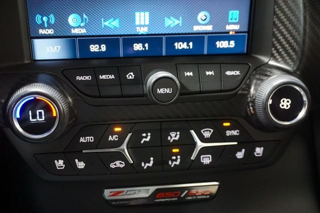 2019 Chevrolet Corvette *Z06 3LZ* *Z07-Performance Pkg* *7-Speed Manual* *Only 800 Miles - 23030156 - 23