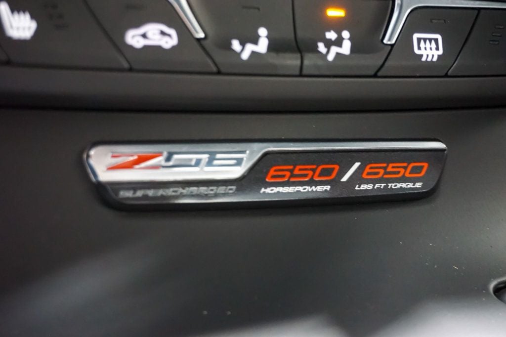 2019 Chevrolet Corvette *Z06 3LZ* *Z07-Performance Pkg* *7-Speed Manual* *Only 800 Miles - 23030156 - 56