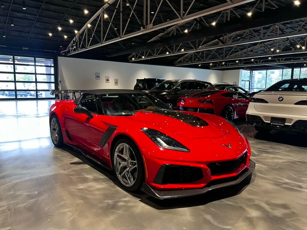 2019 Chevrolet Corvette ZR1/3ZR/TrackPerfPkg/RemoteStart/Htd&CldSeats/CarbonCeramics - 23056811 - 9