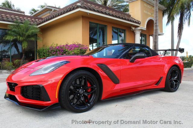2019 Chevrolet Corvette ZR1 Convertible w/ 3RZ Premium Equipment Group, Over $ 143k Wind - 19488650 - 17