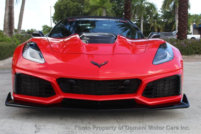 2019 Chevrolet Corvette ZR1 Convertible w/ 3RZ Premium Equipment Group, Over $ 143k Wind - 19488650 - 1