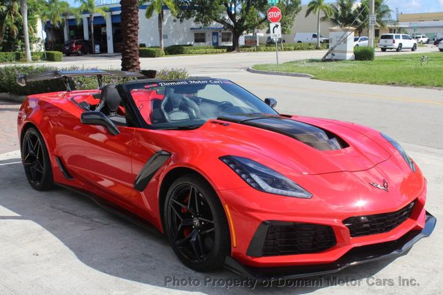 2019 Chevrolet Corvette ZR1 Convertible w/ 3RZ Premium Equipment Group, Over $ 143k Wind - 19488650 - 23