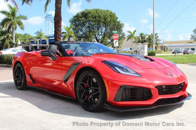 2019 Chevrolet Corvette ZR1 Convertible w/ 3RZ Premium Equipment Group, Over $ 143k Wind - 19488650 - 24
