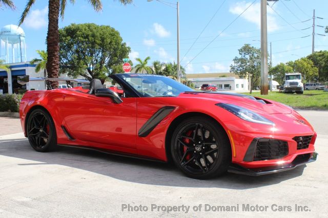 2019 Chevrolet Corvette ZR1 Convertible w/ 3RZ Premium Equipment Group, Over $ 143k Wind - 19488650 - 25
