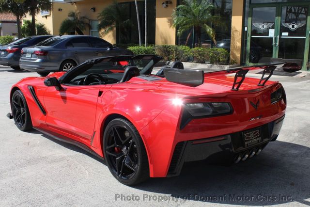 2019 Chevrolet Corvette ZR1 Convertible w/ 3RZ Premium Equipment Group, Over $ 143k Wind - 19488650 - 35