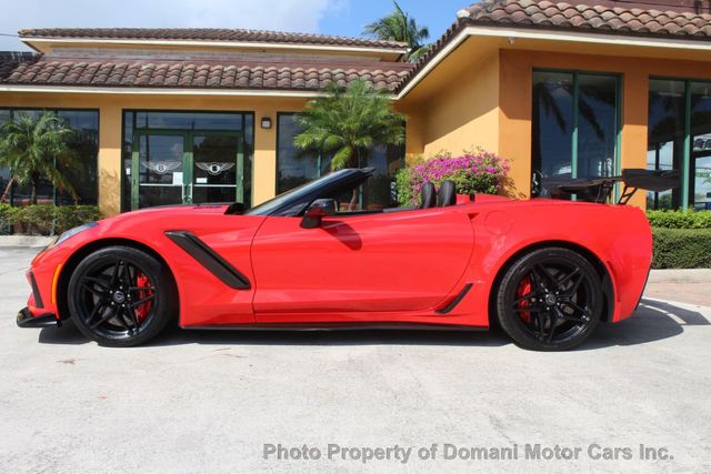 2019 Chevrolet Corvette ZR1 Convertible w/ 3RZ Premium Equipment Group, Over $ 143k Wind - 19488650 - 39