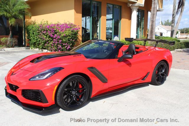 2019 Chevrolet Corvette ZR1 Convertible w/ 3RZ Premium Equipment Group, Over $ 143k Wind - 19488650 - 40